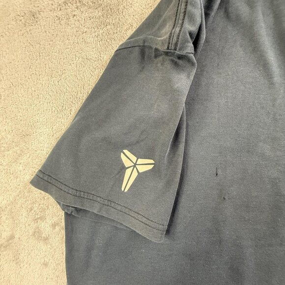 Nike Kobe Bryant Shirt Boys Large Black Dri-Fit Snake Graphic Basketball Mamba - Picture 10 of 15